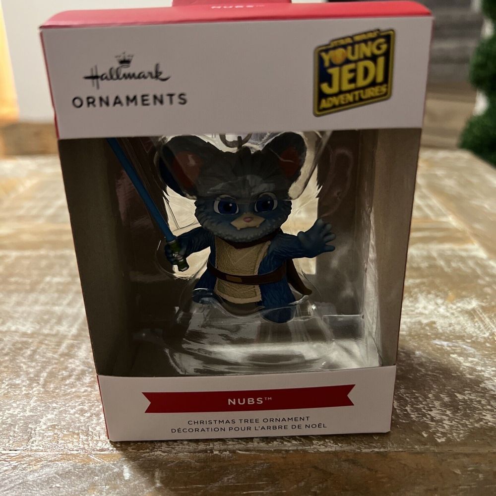 HALLMARK ORNAMENT - 2023 - STAR WARS - YOUNG JEDI -‎ NUBS - NEW in BOX
